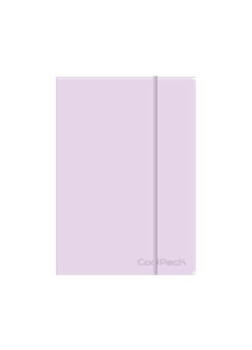 Brulion Coolpack A5 Linia z Gumką Pastel Powder Purple 80k