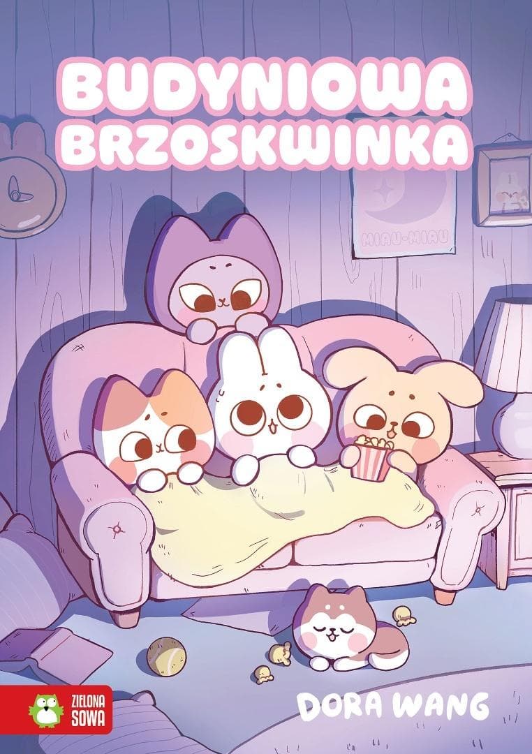 Budyniowa Brzoskwinka - Kolorowa powieść graficzna Dora Wang 80 stron