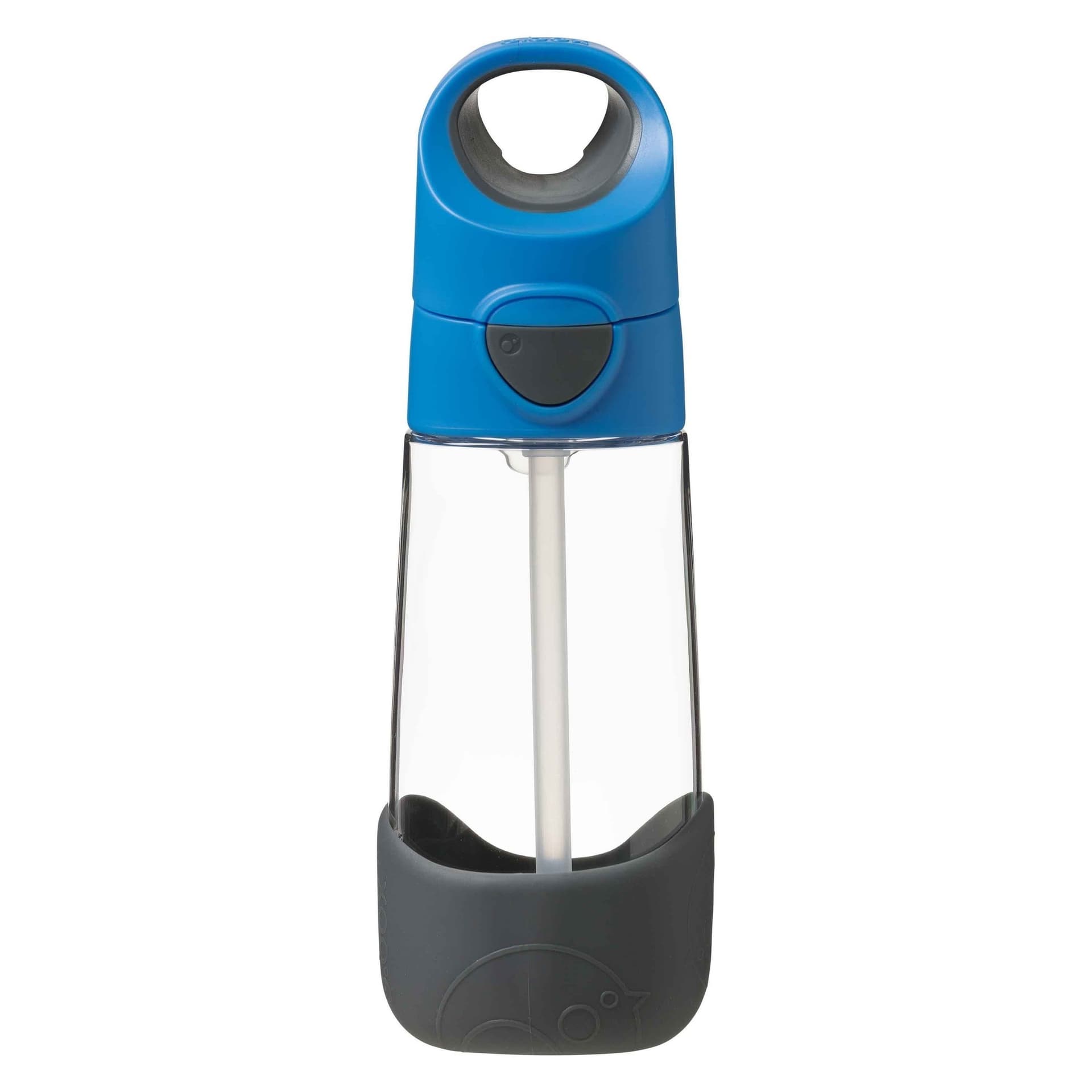Butelka tritanowa ze słomką 450ml Blue Slate