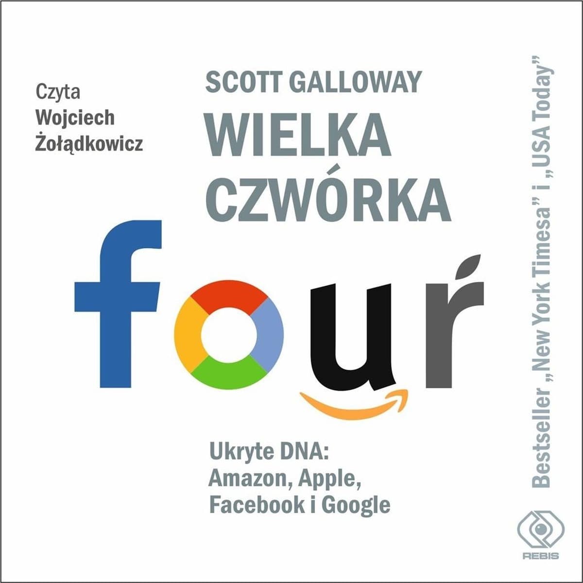CD MP3 Wielka czwórka ukryte dna amazon apple facebook i google
