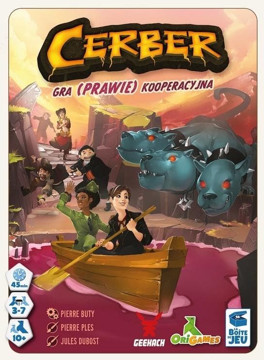 Gra planszowa Cerber - Ucieczka z zaświatów 1-4 graczy Geekach