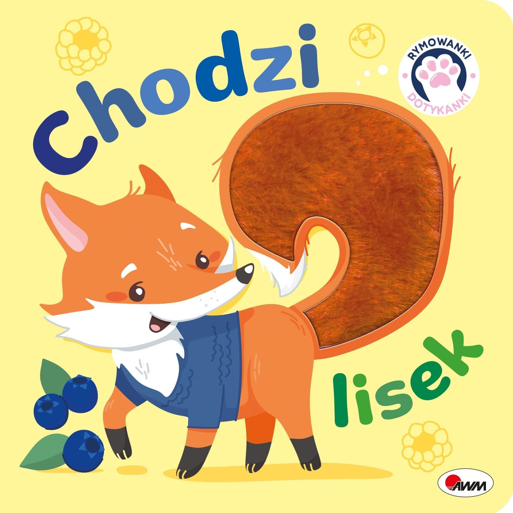 Chodzi lisek. Rymowanki dotykanki