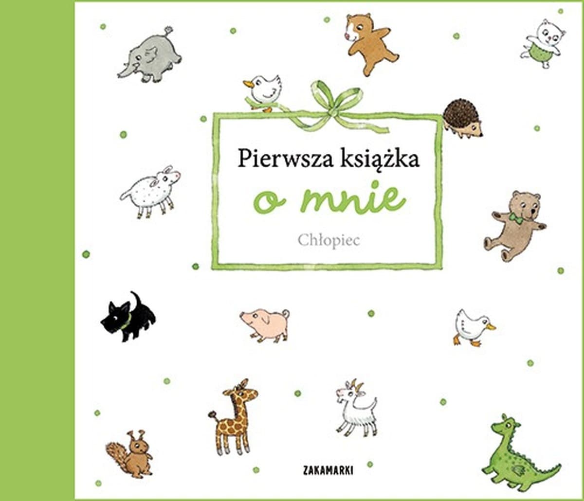 Chłopiec Pierwsza książka o mnie - książka dla dzieci