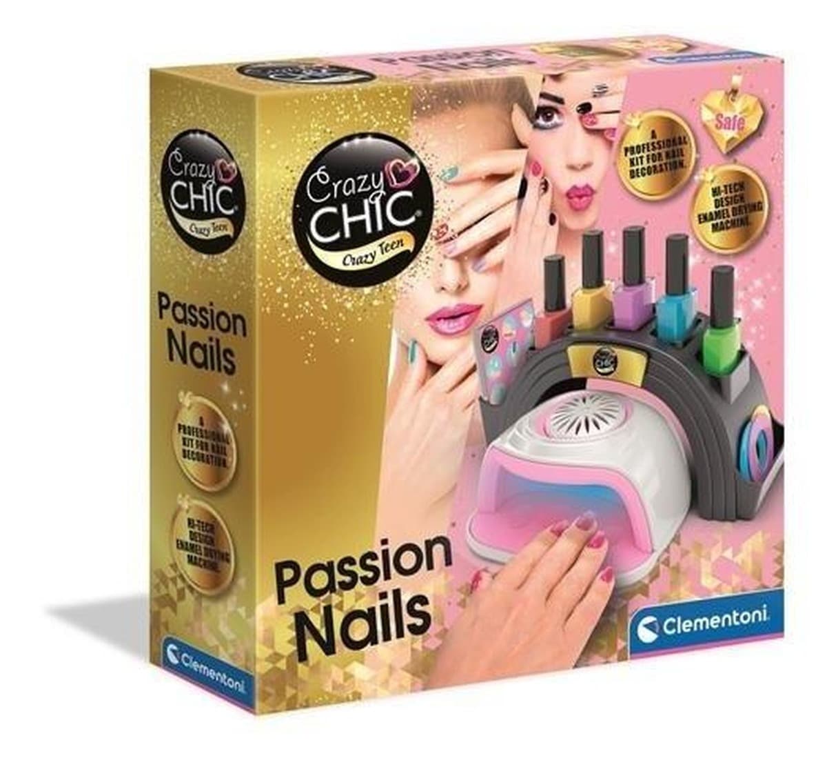 Clementoni Crazy Chic Salon Stylizacji Paznokci