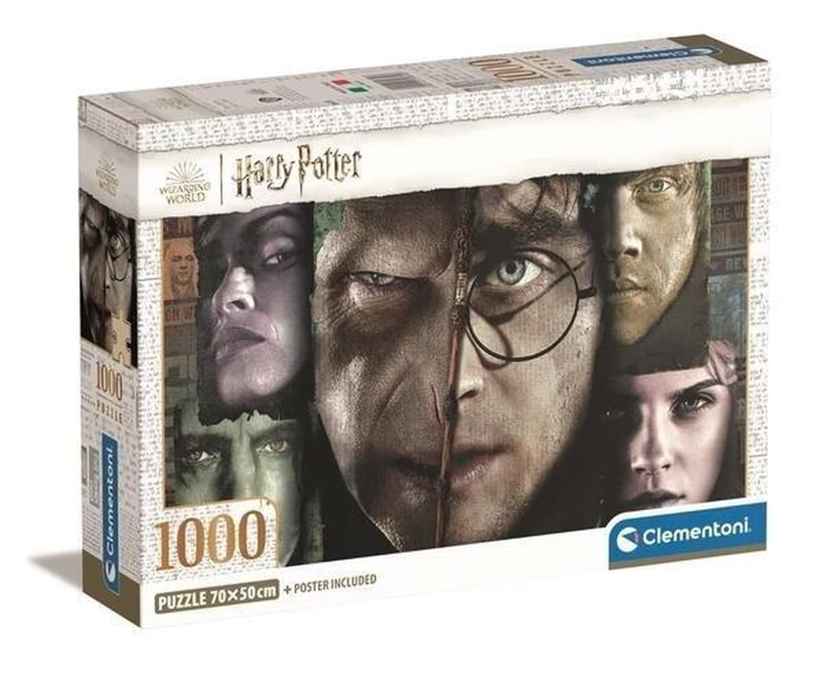 Clementoni Puzzle 1000 elementów Harry Potter Compact 70x50 cm