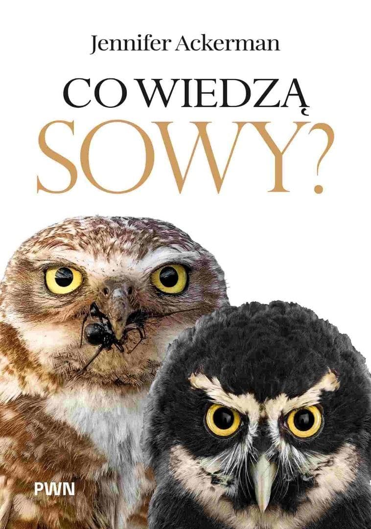 Co wiedzą sowy? - Jennifer Ackerman książka popularnonaukowa 328 stron