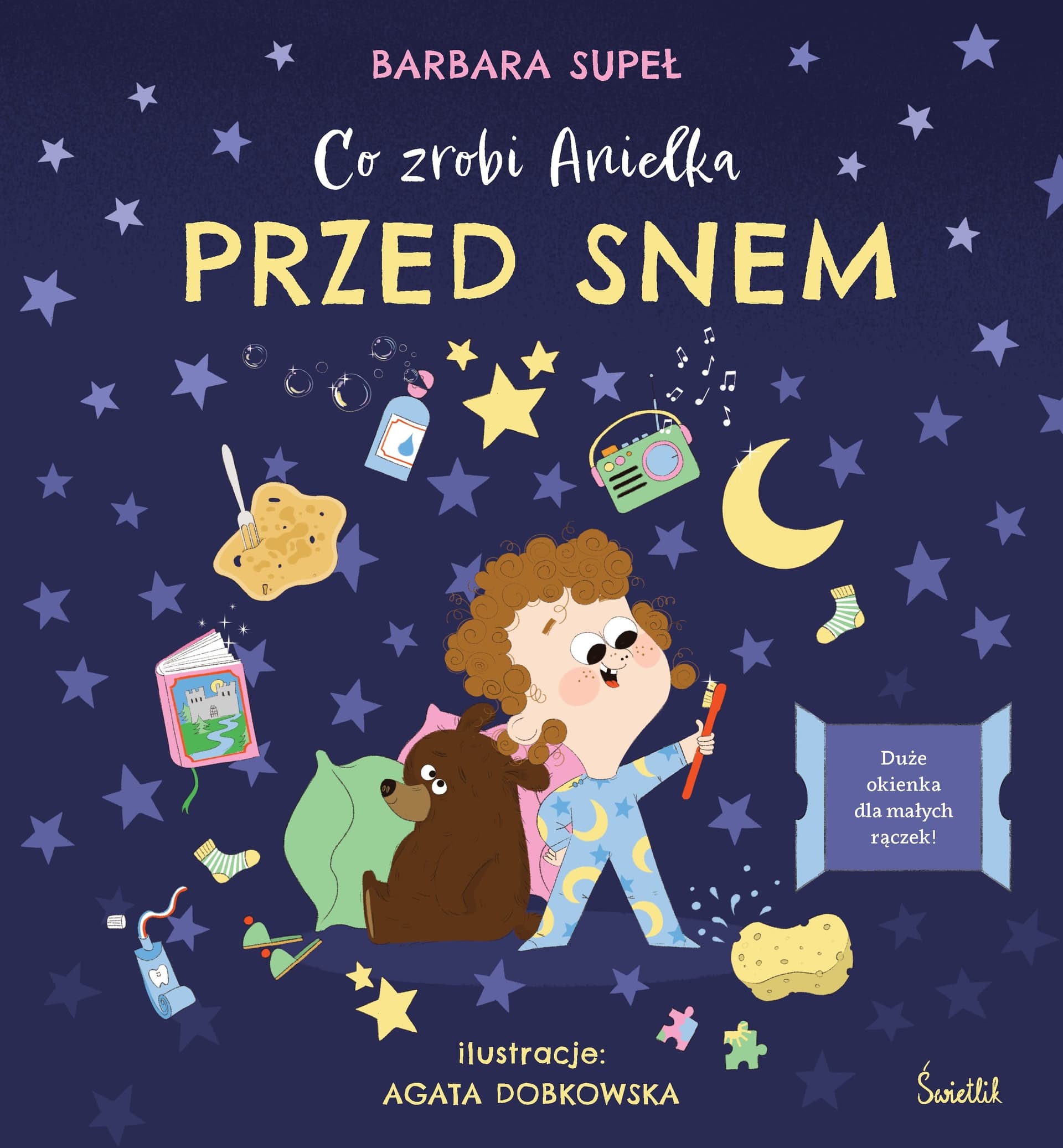 Co zrobi Anielka przed snem. Dobre bajki dla dzieci