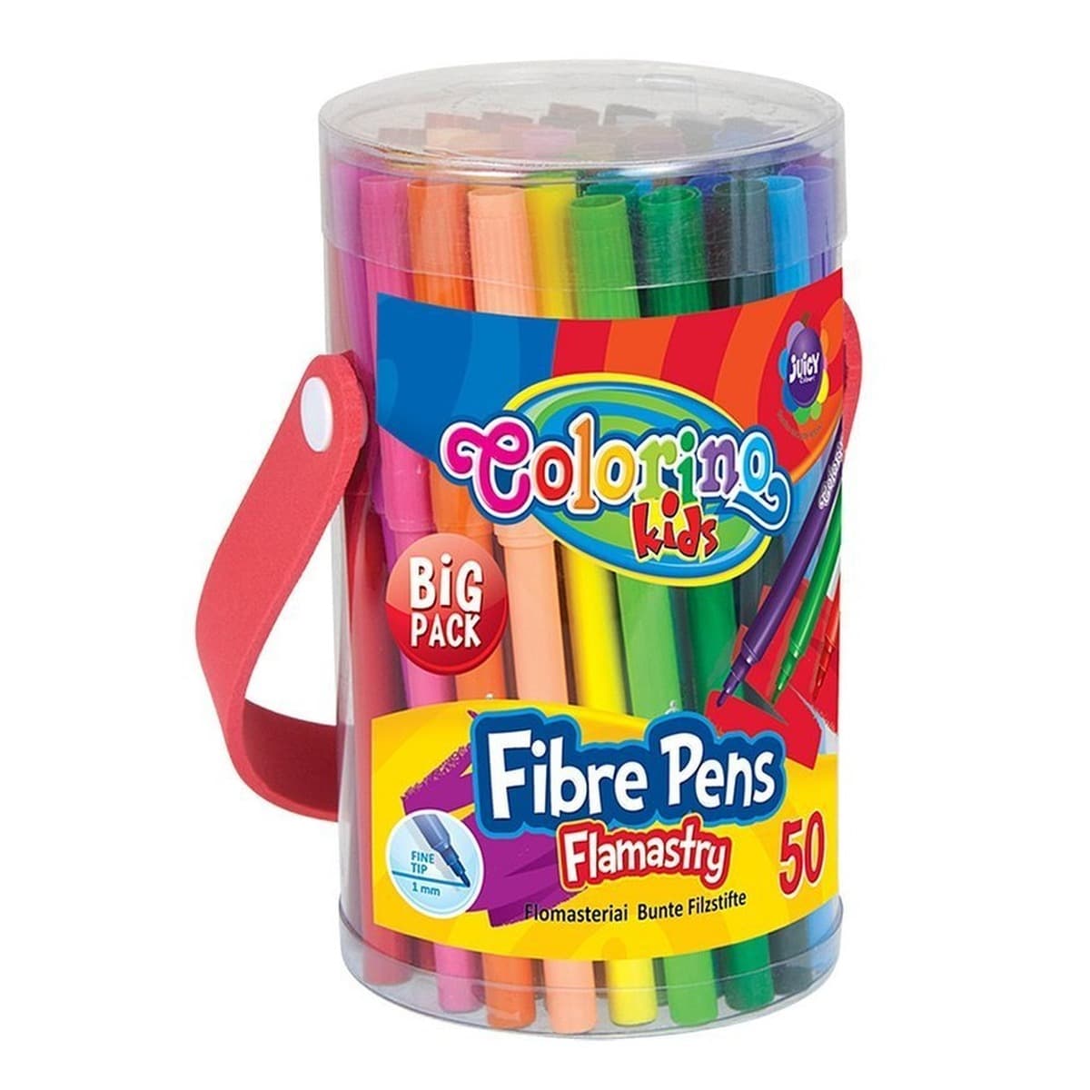 Colorino Kids Flamastry, 50 sztuk, tuba