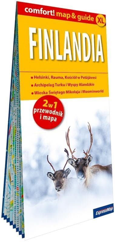 Mapa i przewodnik Finlandia XL Comfort! 2026 - Tomasz Duda