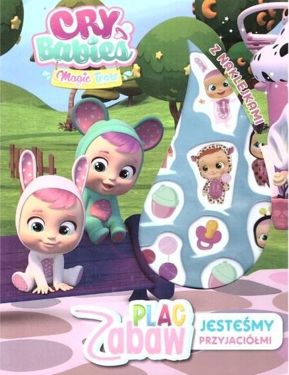 Cry Babies Plac Zabaw. Książeczka edukacyjna dla dzieci