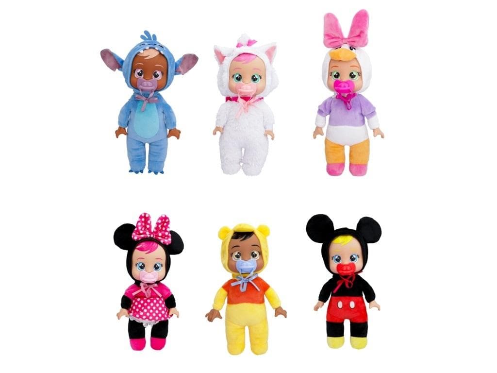 Lalka Cry Babies Tiny Cuddles Disney mix niespodzianka