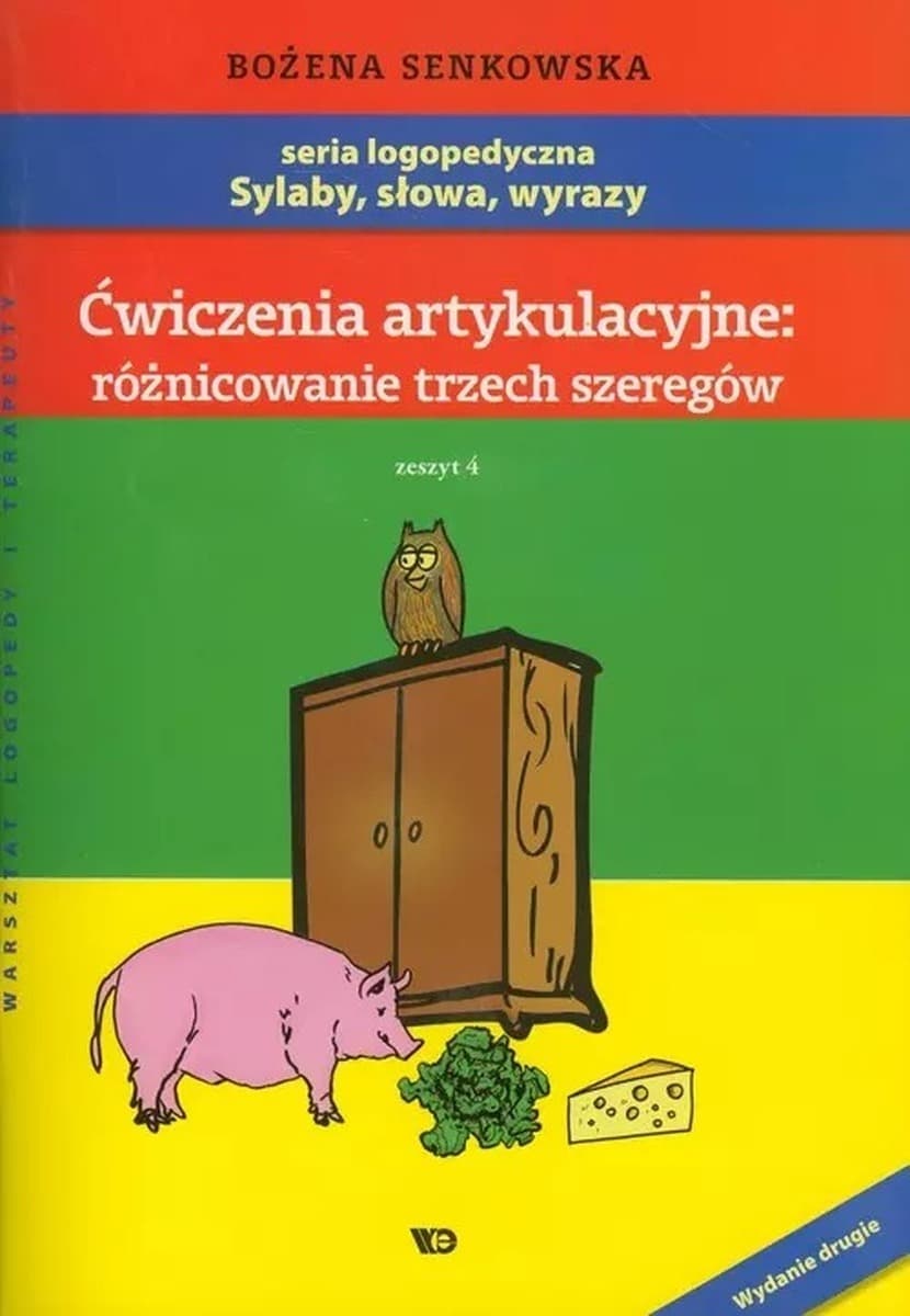 Ćwiczenia artykulacyjne dla dzieci przedszkolaków i klas 1-3, zeszyt 4