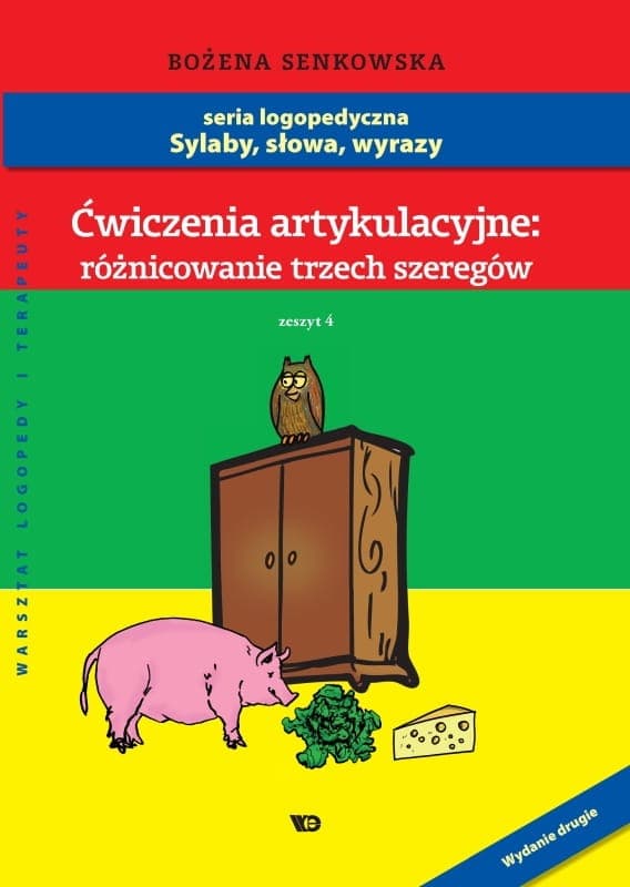 Ćwiczenia artykulacyjne dla dzieci przedszkolaków i klas 1-3, zeszyt 4
