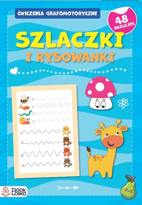 Ćwiczenia grafomotoryczne dla przedszkolaków: Szlaczki i rysowanki