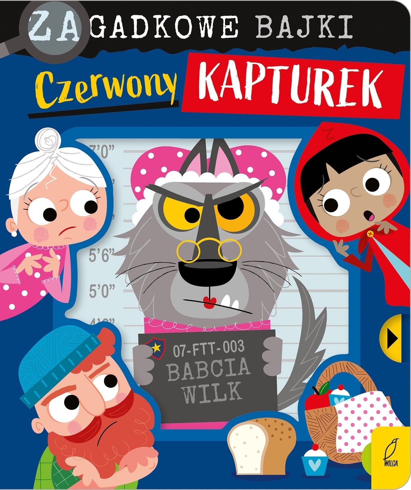 Czerwony Kapturek. Zagadkowe bajki