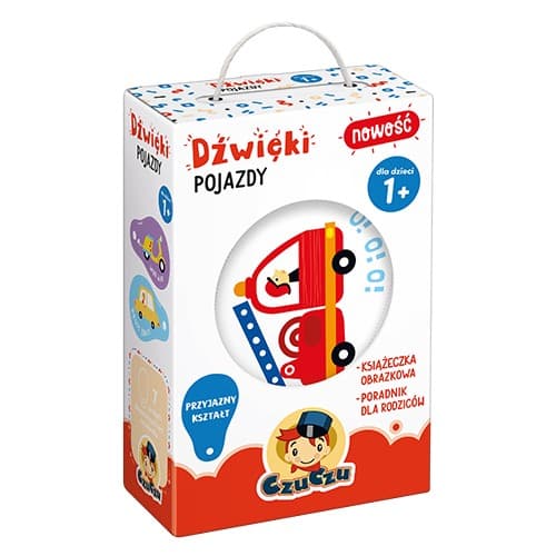 CzuCzu Dźwięki Pojazdy dla dzieci 1+