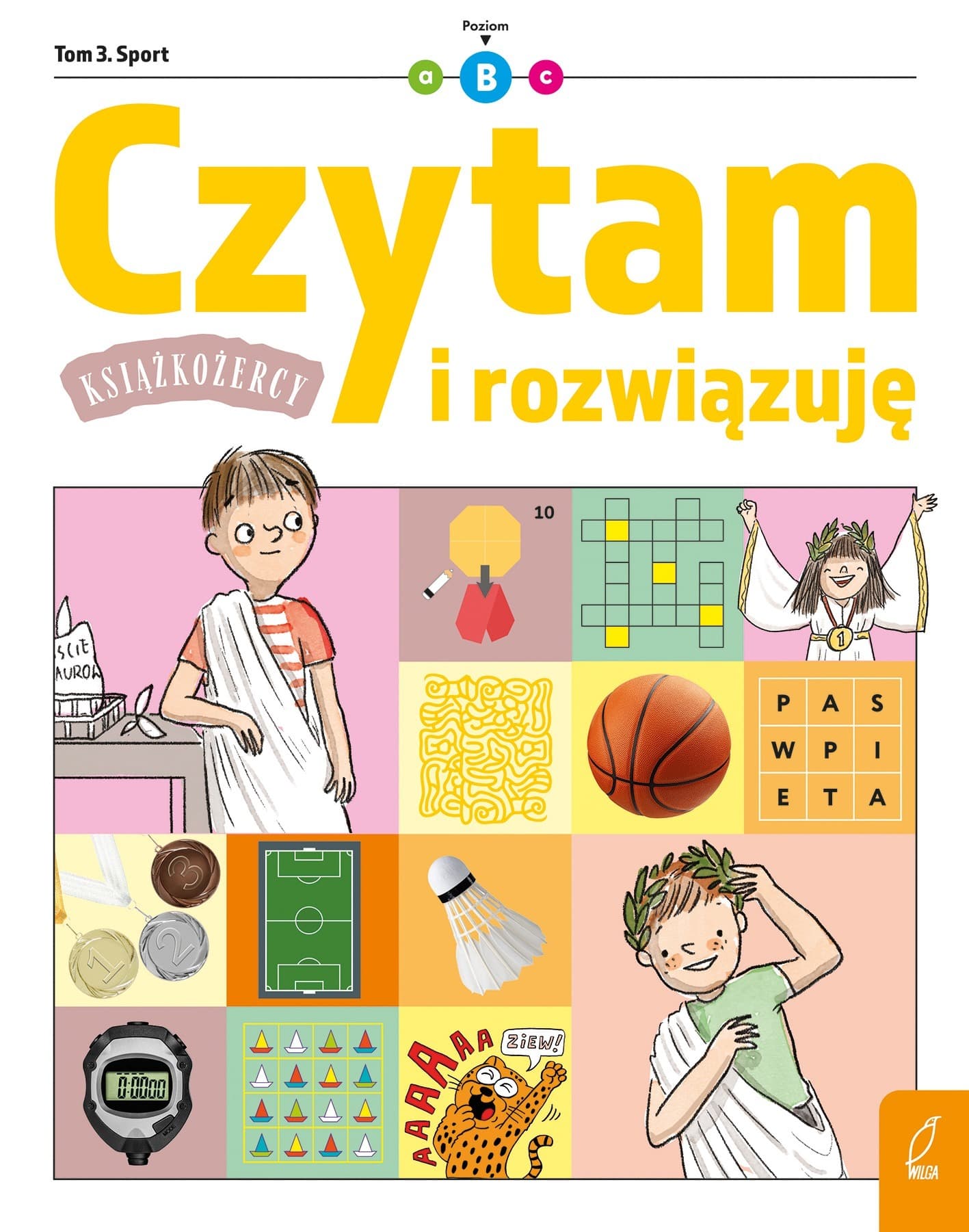 Czytam i rozwiązuję. Sport. Książkożercy. Poziom A