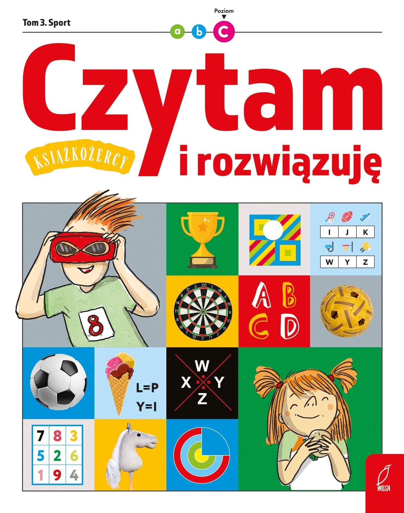 Czytam i rozwiązuję. Sport. Książkożercy
