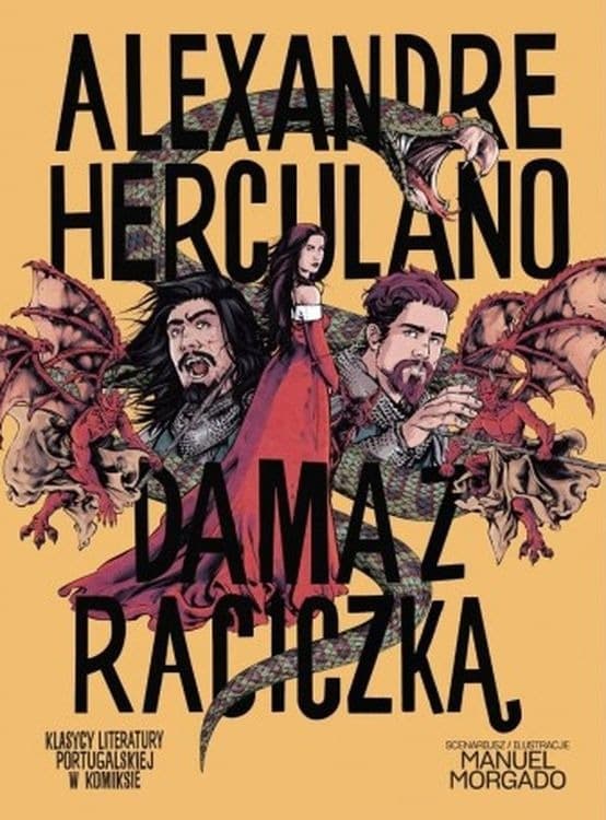 Dama z raciczką - Manuel Morgado komiks 56 stron twarda oprawa