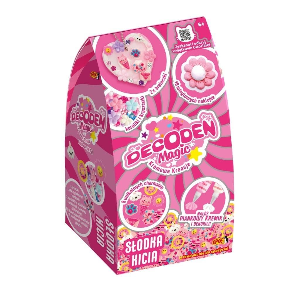Zestaw kreatywny Decoden Magic Słodka Kicia starter pack