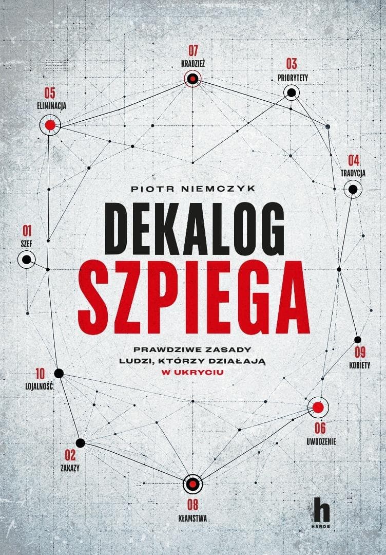 Dekalog szpiega - Piotr Niemczyk 288 stron broszurowa