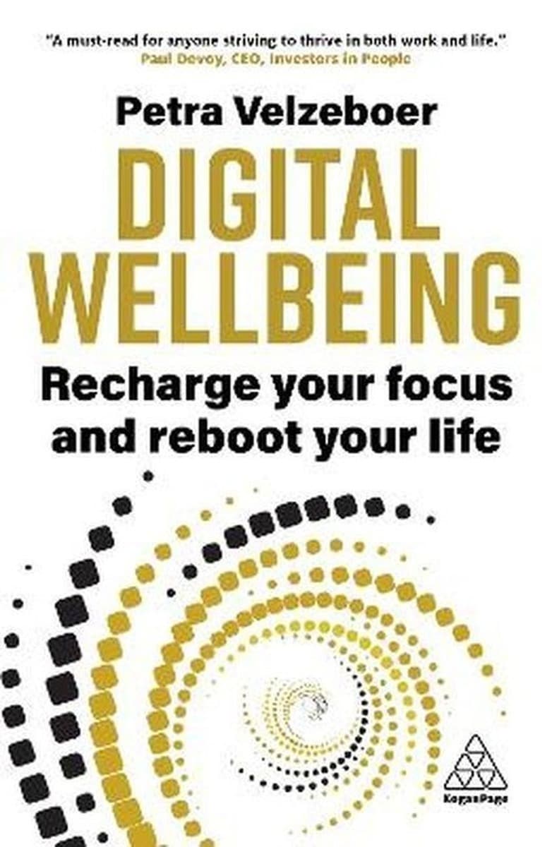 Digital wellbeing. Recharge your focus and reboot your life wer. angielska