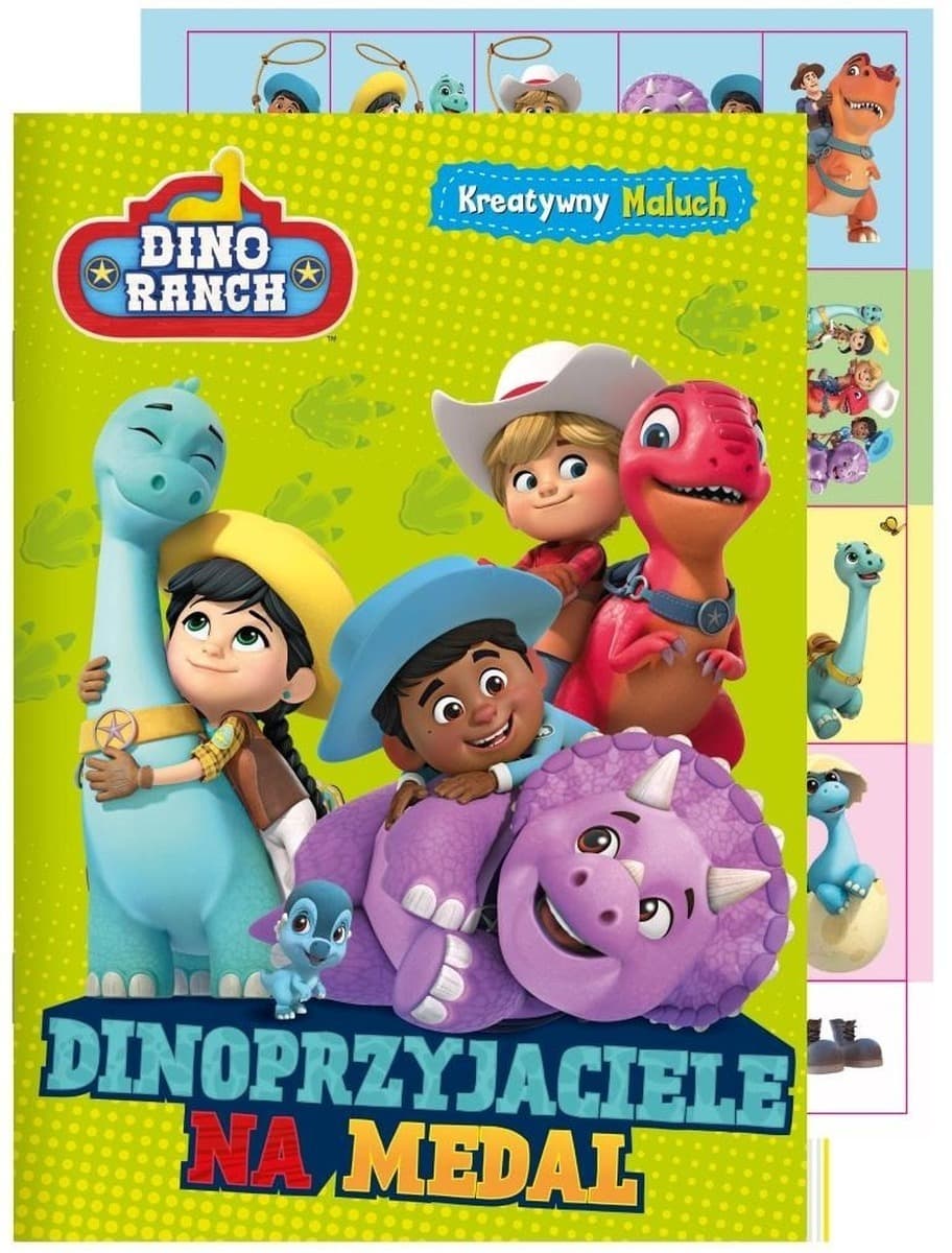 Dino Ranch. Dinoprzyjaciele na medal. Kreatywny Maluch