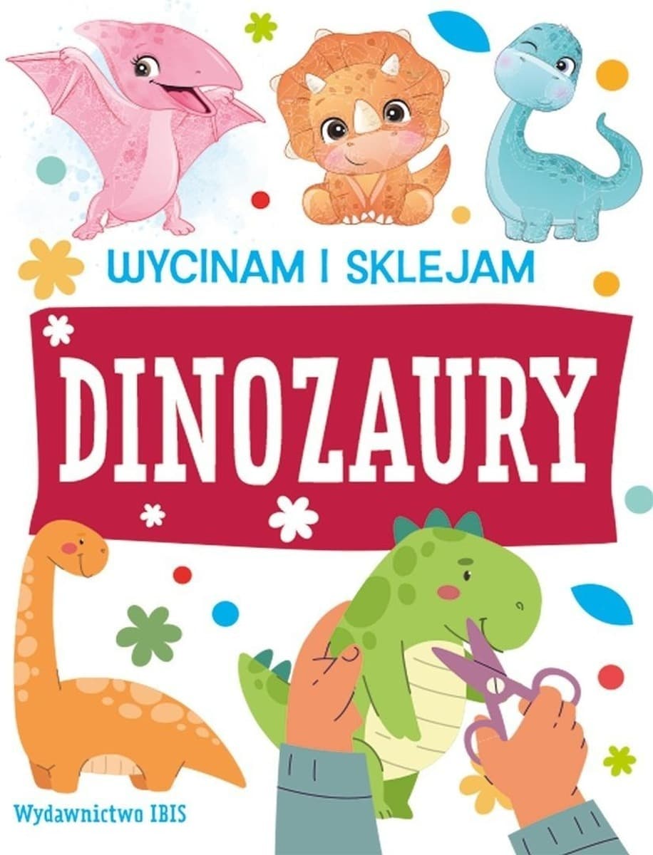 Dinozaury Książka kreatywna dla dzieci