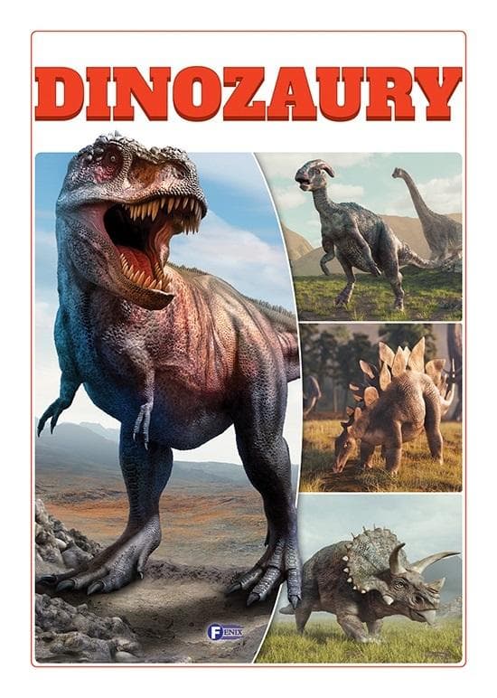 Dinozaury - Książka edukacyjna dla dzieci, 32 strony