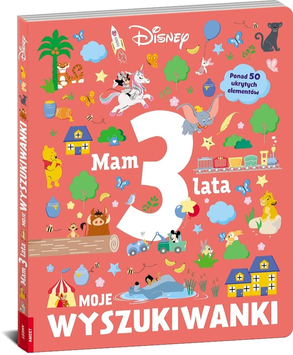Disney Moje Wyszukiwanki książeczka dla dzieci od 3 lat