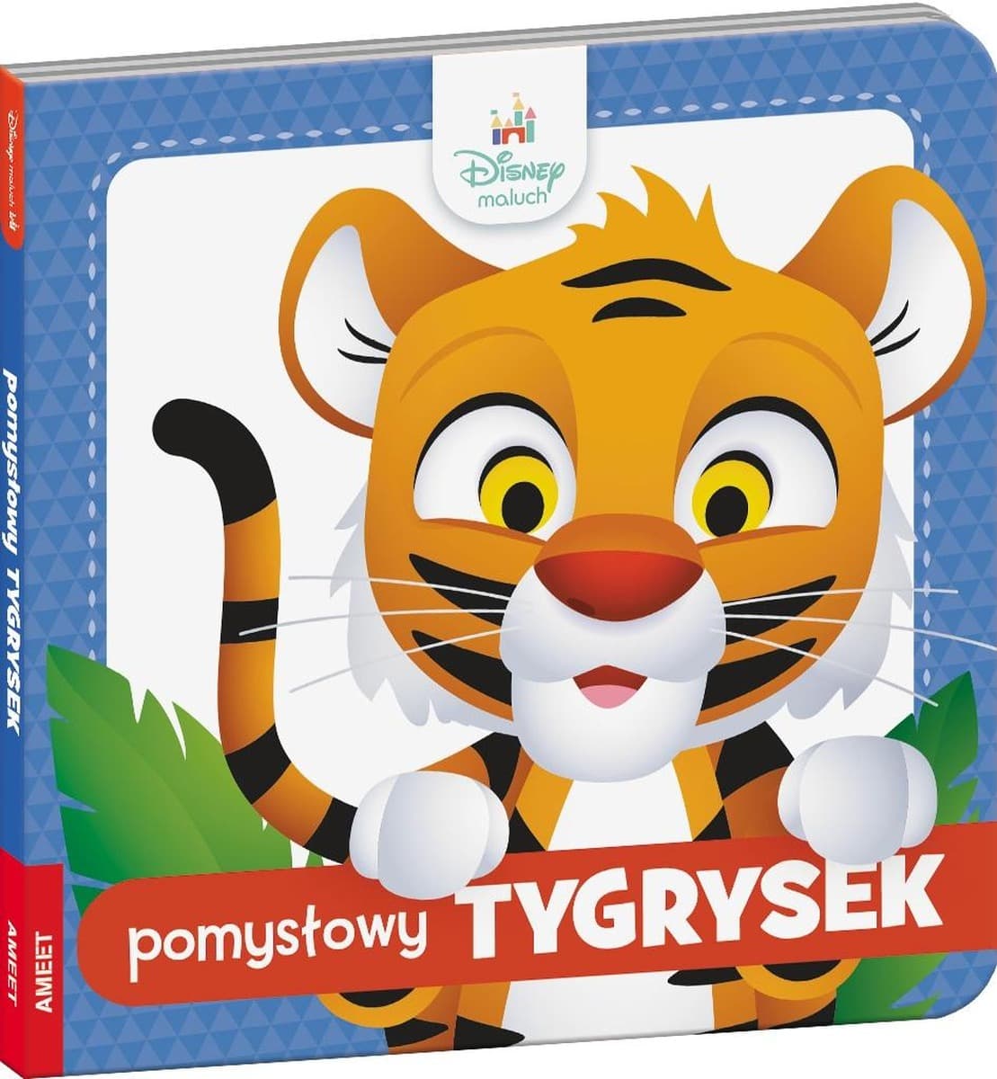 Disney Pomysłowy tygrysek książeczka dla malucha z twardą oprawą