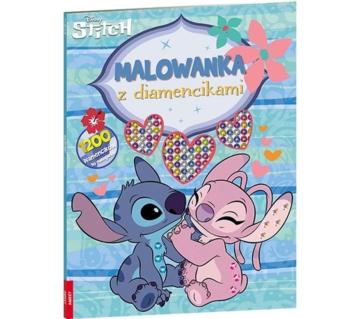Disney Stitch Malowanka z Diamencikami DKO-9101