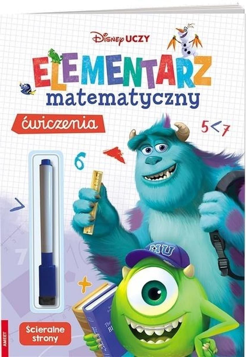 Disney Uczy Elementarz Matematyczny Ćwiczenia