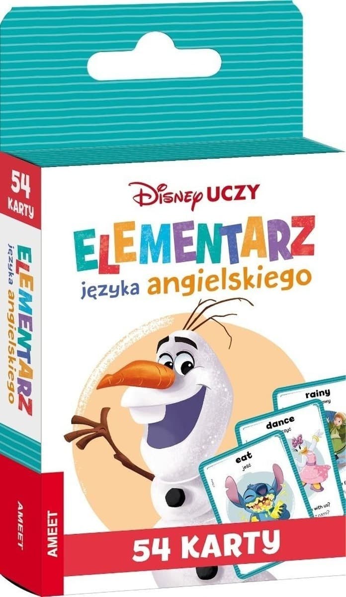 Disney Uczy Karty do Elementarza Języka Angielskiego UEK-9302