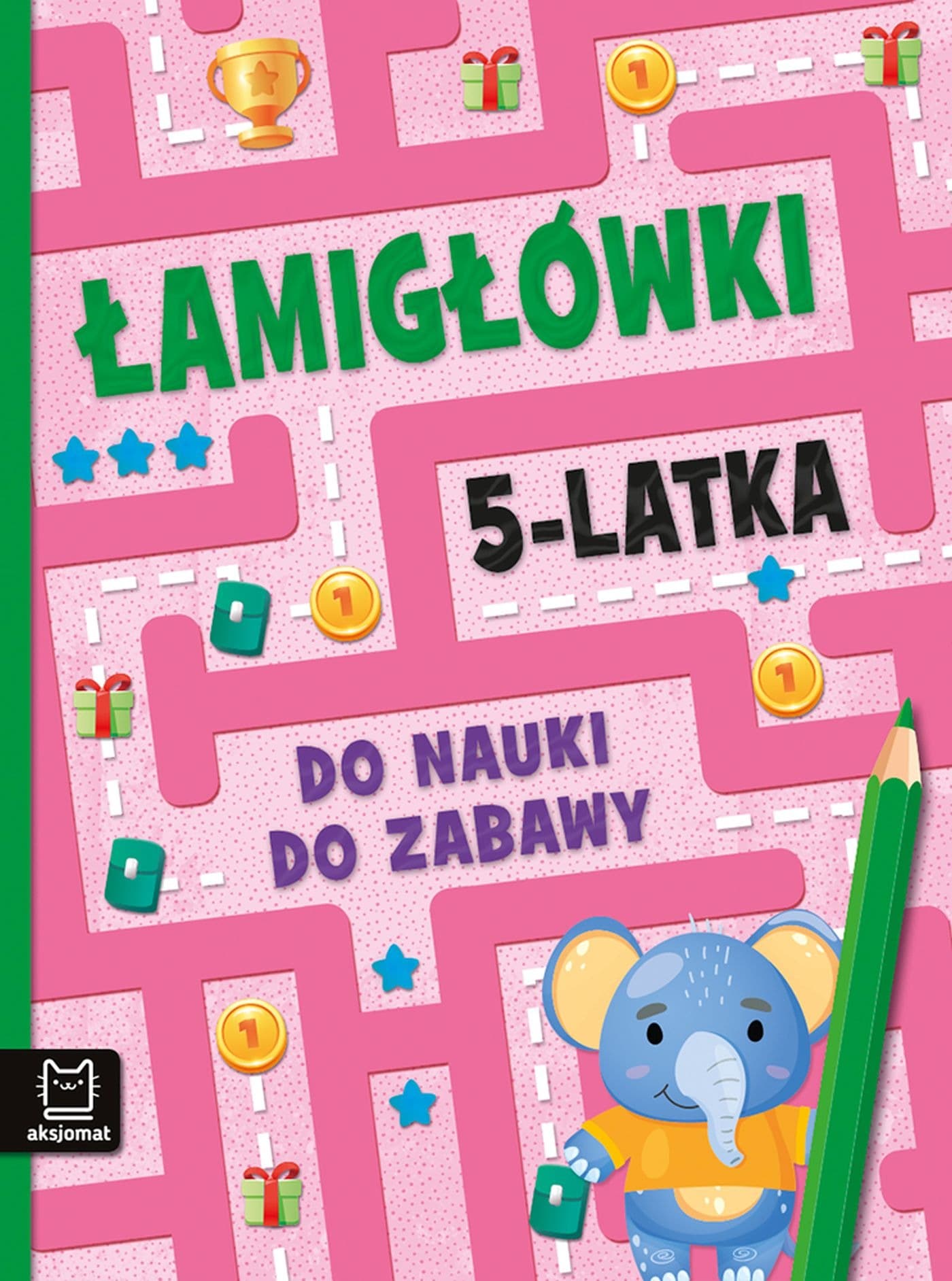 Do nauki do zabawy. Łamigłówki dla dzieci 5-latka