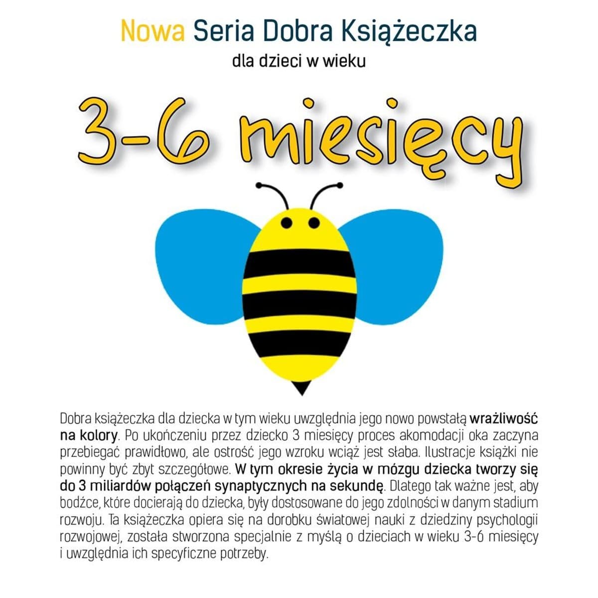 Dobra Książeczka dla Dzieci 3-6 miesięcy Agnieszki Starok