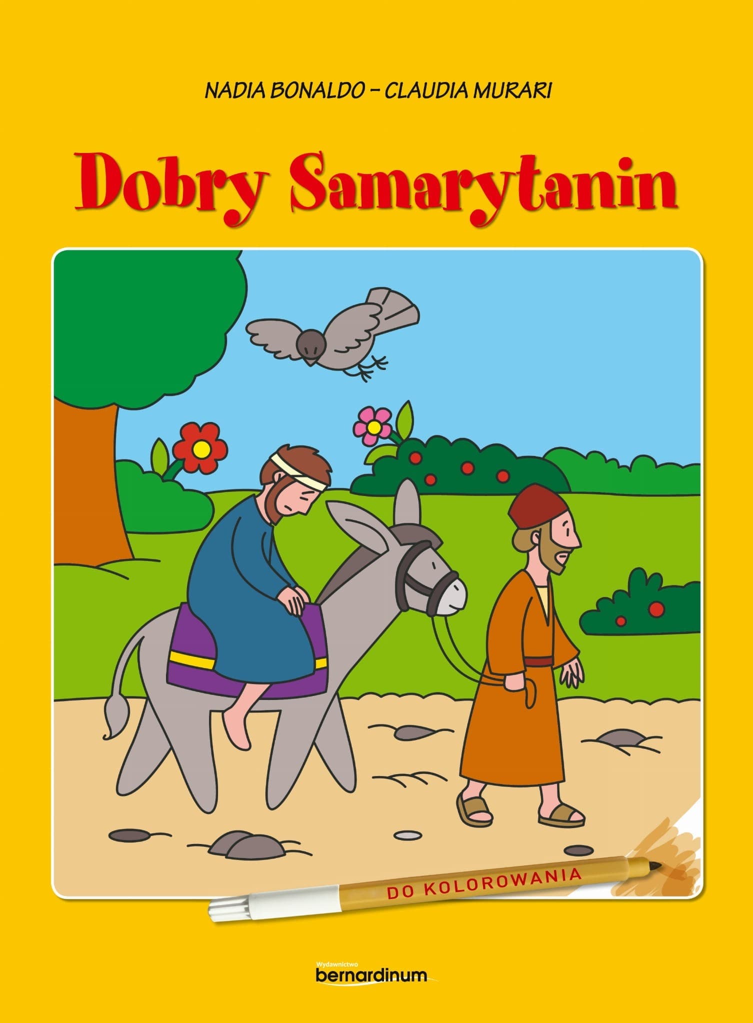 Dobry Samarytanin - Kolorowanka
