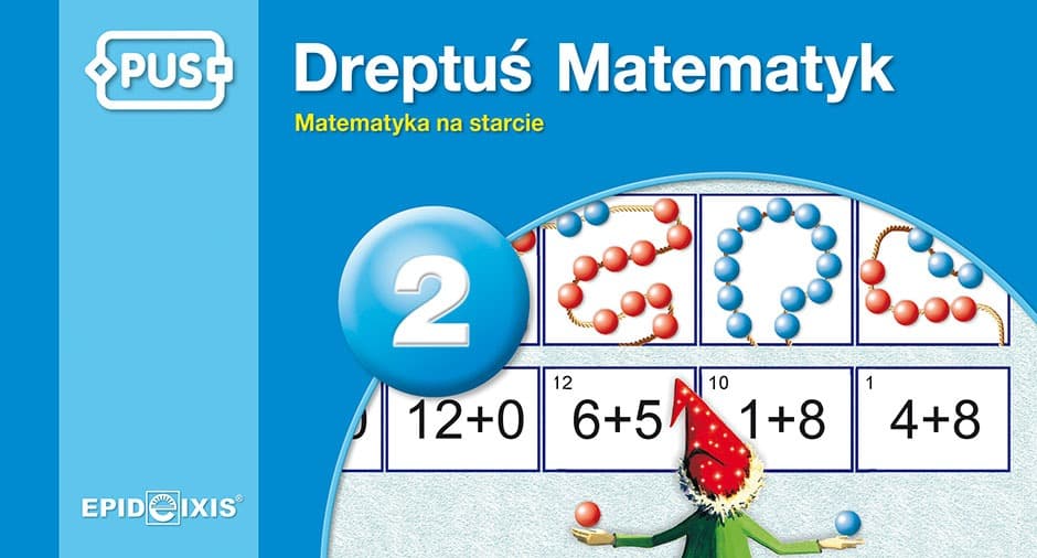 Dreptuś Matematyk 2 Matematyka na starcie książeczka edukacyjna