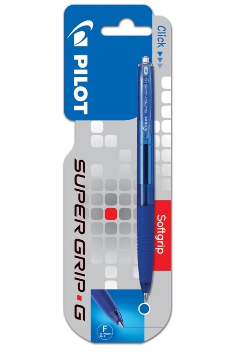Długopis super grip G automatyczny 0. 7 czarny Pilot