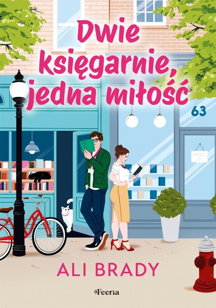 Dwie księgarnie, jedna miłość - Ali Brady książka 488 stron