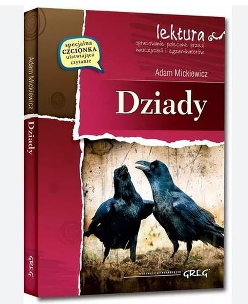 Dziady. Lektura z opracowaniem Wydawnictwa Greg