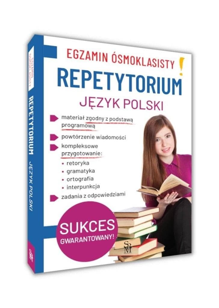 Język polski Repetytorium - Egzamin ósmoklasisty SBM Książka