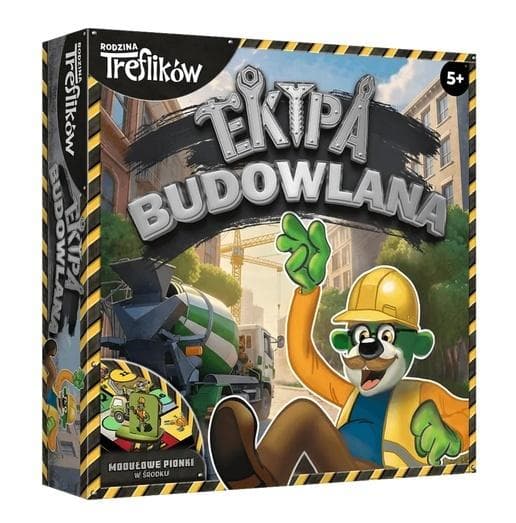 Gra planszowa Ekipa budowlana Trefl dla dzieci od 5 lat