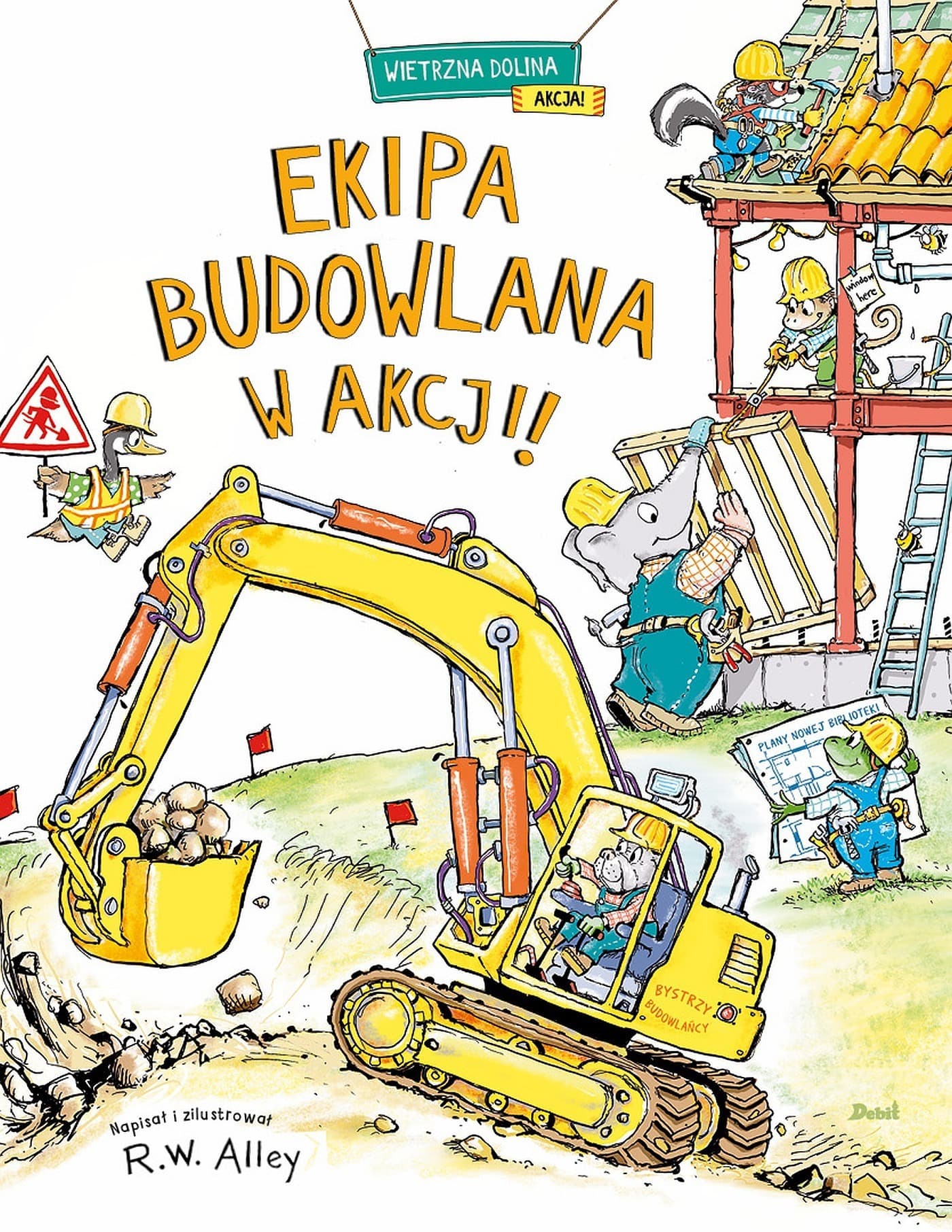 Ekipa budowlana w akcji