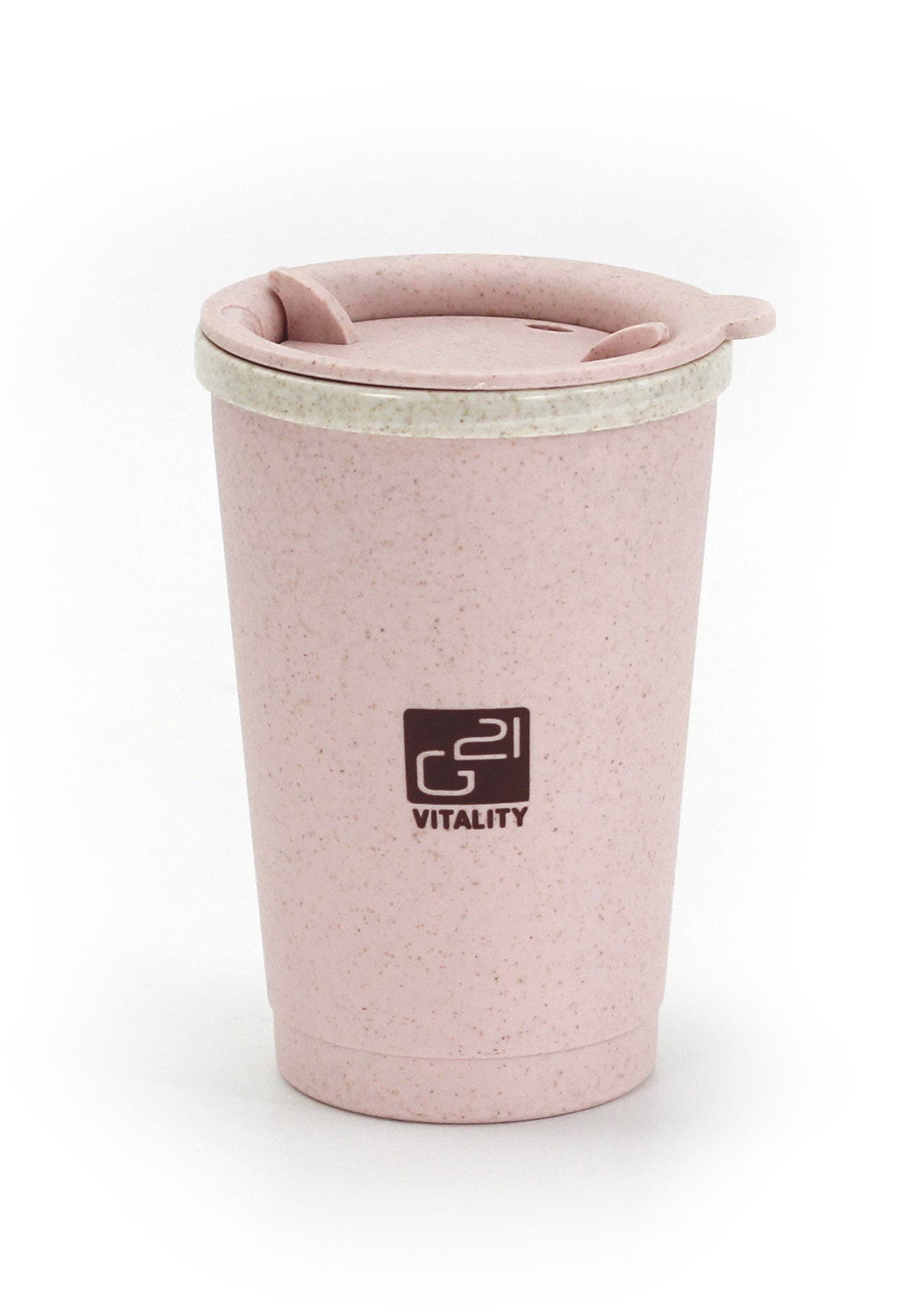 Eko kubek G21 beECO Espresso 280 ml, różowy