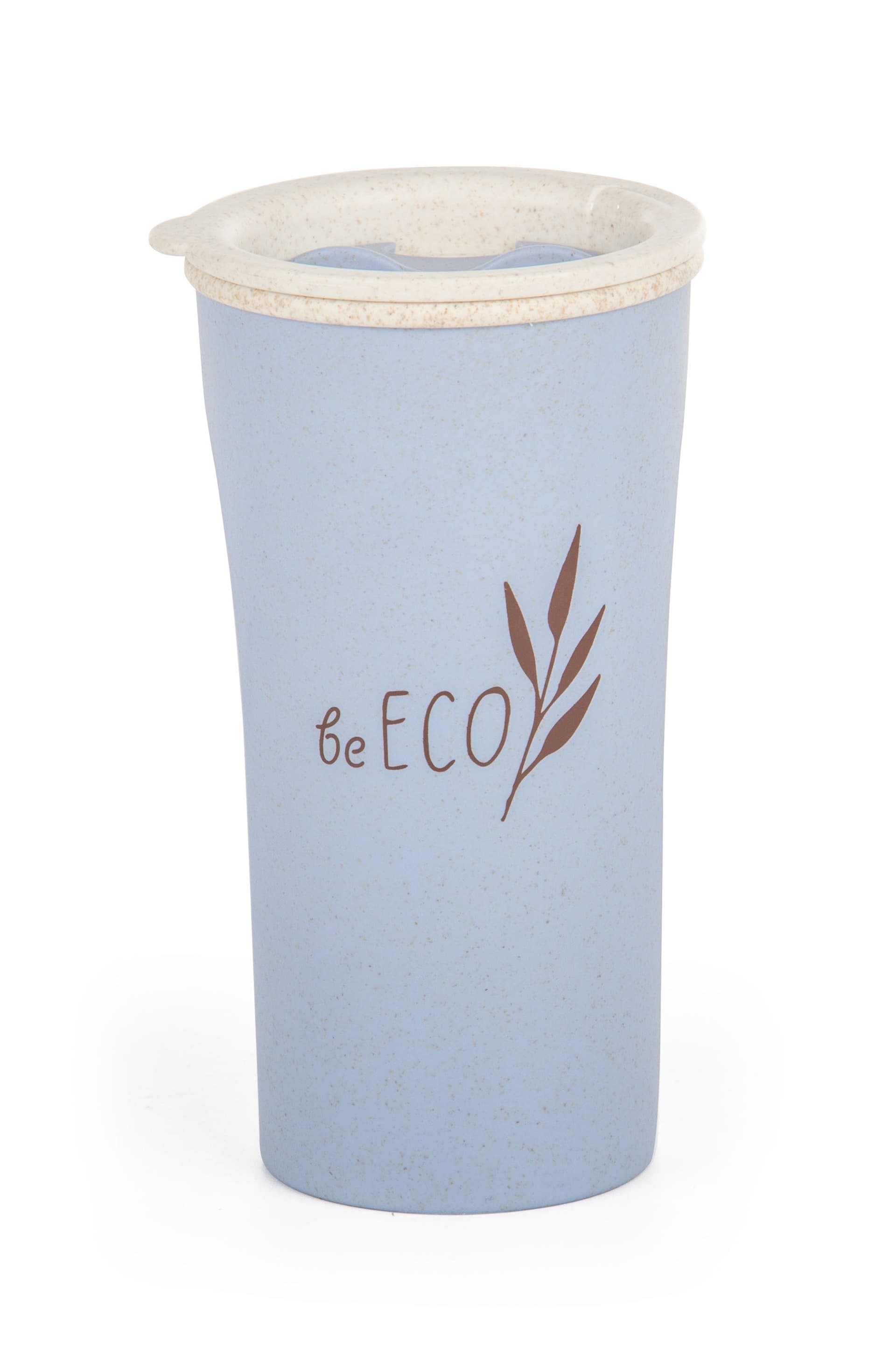 Eko kubek G21 beECO Latte 450 ml, niebieski