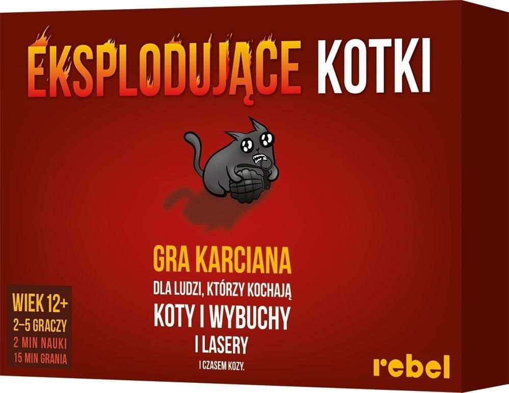 Gra karciana Eksplodujące Kotki Rebel