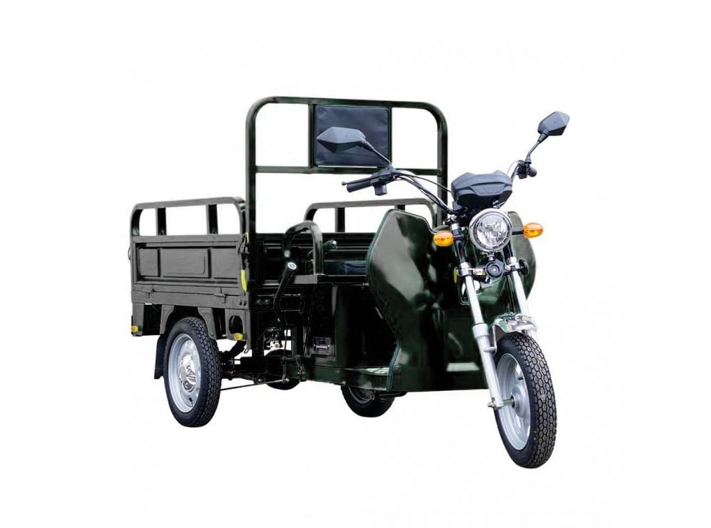 Elektryczny trójkołowiec transportowy Energy Adventure Advento Maxi, bateria 35 Ah z ładowarką, czarny
