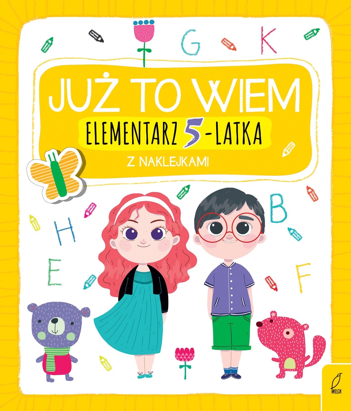 Elementarz dla 5-latka z naklejkami