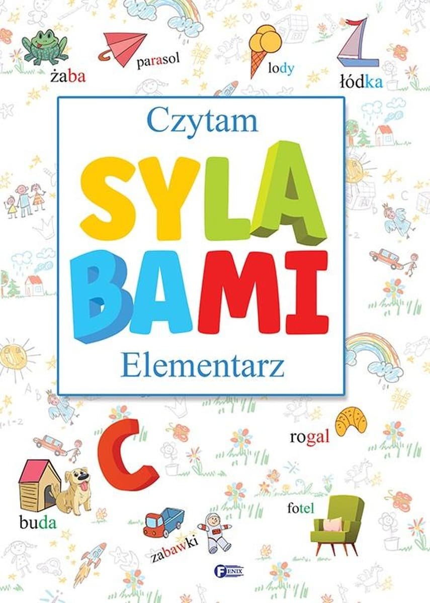 Elementarz dla przedszkolaków Fenix dla dzieci: Nauka czytania sylabami